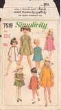 Simplicity 7519 Sewing Pattern, Girls' Dress, Size 12, Neatly Cut, Complete