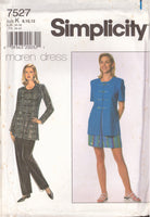 Simplicity 7527 Sewing Pattern Top Pants Shorts Size 8-10-12 Uncut Factory Folded