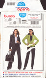 Burda 7762 Sewing Pattern, Pantsuit, Pants, Suit Size 8-18, Uncut, Factory Folded
