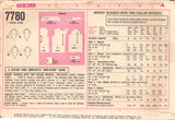 Simplicity 7780 Sewing Pattern, Misses' Blouses, Size 12, Cut, Incomplete