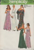 Simplicity 7807 Sewing Pattern, Dress and Jacket, Size 12, Cut, Complete