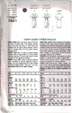 Vogue 7821 Sewing Pattern, Dress, Size 12-14-16, Uncut, Factory Folded