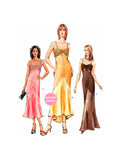 Vogue 7850 Close Fitting Evening Dress, Uncut, Factory Folded, Size 8-12