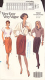 Vogue 7921 Sewing Pattern Misses' Skirts, 8-10-12, Cut, Complete