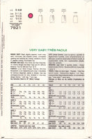 Vogue 7921 Sewing Pattern Misses' Skirts, 8-10-12, Cut, Complete