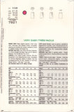 Vogue 7921 Sewing Pattern Misses' Skirts, 8-10-12, Cut, Complete