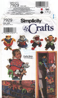 Simplicity 7929 Carla Reiss Accessories for 9" Beanie Baby Toy Animals, Uncut, Factory Folded Sewing Pattern