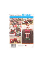 Simplicity 8032 Sewing Pattern, Entertaining Accessories, One Size, Uncut, Factory Folded