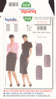 Burda 8155 Sewing Pattern, Skirt, Size 8-20, Uncut, Factory Folded