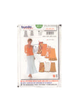 Burda 8213 Sewing Pattern, Skirt, Size 10-24, Uncut, Factory Folded