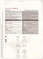 Vogue 8229 Sewing Pattern, Dress, Size 6-8-10-12, Cut, Complete