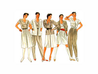 Vogue 8246 Jacket, Skirt, Pants or Shorts and Top, Uncut, Factory Folded Sewing Pattern Size 12