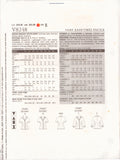 Vogue 8248 Sewing Pattern, Petite Shirt ,Size 14-16-18-20, Uncut, Factory Folded