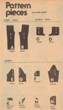 Simplicity 8360 Men's Jacket, Pants & Shorts, Size 38-40, Cut, Incomplete