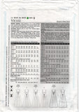 Vogue 8360 Lined, Sleeveless Evening Dress, Cut, Complete Size 6-10, or Uncut, Factory Folded Size 12-16