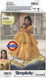 Simplicity 8405 Fantasy Child's Costume, Uncut, Factory Folded, Size 3-8