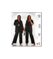 Burda 8529 Short Sleeve Top, Long Sleeve Shirt and Wide Leg Pants, Uncut, Factory Folded Sewing Pattern Multi Plus Size 20-32