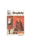 Simplicity 8554 Pants Or Shorts And Top Or Vest, Uncut, Factory Folded, Sewing Pattern Size 10-16