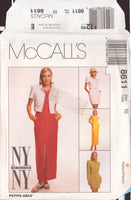 McCall's 8611 Sewing Pattern, Dress, Jacket and Skirt, Size 10, Uncut, Factory Folded