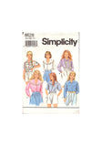 Simplicity 8628 Sewing Pattern Girl's Shirt Size 7-10 Uncut Factory Folded