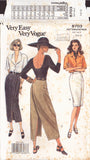 Vogue 8703 Skirt, Sewing Pattern, Size 6-8-10, Uncut, Factory Folded