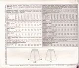 McCall's 8815 Sewing Pattern Skort and Shorts, Size 10-12-14, Uncut, Factory Folded