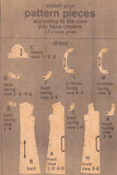 Simplicity 8882 Sewing Pattern, Dress With Three Necklines, Size 12, Cut, Incomplete
