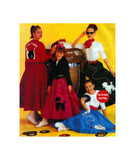 McCall's 8899 Women's Rockabilly Costumes, Uncut, Factory Folded, Size 20-22