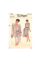 Vogue 8948 Jacket, Top, Skirt, Uncut Factory Folded Sewing Pattern Size 10