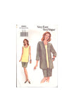 Vogue 8982 Sewing Pattern Jacket Top Skirt Size 12-14-16 Uncut Factory Folded