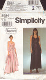 Simplicity 8984 Sewing Pattern, Dress and Shawl, Size 12, Neatly Cut, Complete