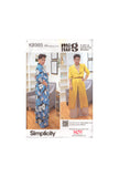 Simplicity 8985 Sewing Pattern, Duster or Dress Pants, Size 10-18, Uncut, Factory Folded