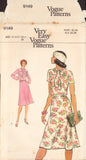Vogue 9149 Sewing Pattern, Dress, Size 12, Cut, Complete