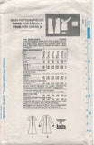 Vogue 9149 Retro 70s A-line Dress with Neckline Tie, Cut, Complete, Sewing Pattern Size 12