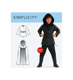 Simplicity 9162 Child's Costume, Uncut, Factory Folded, Size 3-8