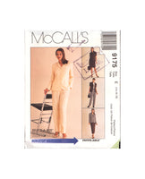 McCall's 9175 Separates: Long or Short Sleeve Jacket, Top, Pants and Skirt in Two Lengths, Sewing Pattern Size 14-18