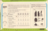 Simplicity 9235 Sewing Pattern, Blouse, Size 14, Cut, Complete