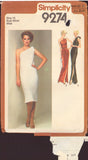 Simplicity 9274 Sewing Pattern, Dress, Size 14, Cut, Complete