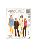 McCall's 9422 Sewing Pattern Women's Pants Top Skirt Cardigan 4-6 Uncut Factory Folded