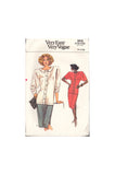 Vogue 9510 Sewing Pattern, Top and Skirt, Size 6-8-10, CUT, COMPLETE