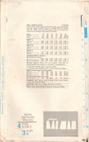 Vogue 9562 Sewing Pattern Skirts, Waist 26.5", Cut, Complete