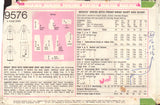Simplicity 9576 Sewing Pattern Dress, Skirt, Scarf Size 14, Cut, Complete