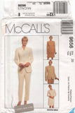McCall's 9656 Jones New York Lined Jacket, Skirt and Pants, Uncut, Factory Folded Sewing Pattern Plus Size 20