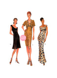 Vogue 9852 Evening Jacket and Dress, Cut/Complete Size 12-16 or Uncut/Factory Folded Size 18-22