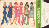 Simplicity 9859, Sewing Pattern, Dress or Tunic and Pants, Size 14, Uncut, Factory Folded