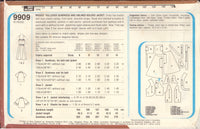 Simplicity 9909 Sewing Pattern, Sundress And Bolero Jacket, Size 12, Partially Cut, Complete