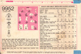 Simplicity 9952 Sewing Pattern, Girls' Dress, Size 6, Cut, Incomplete
