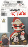Simplicity 9953 Becky's Rag Bag Treasures Christmas or Halloween Ornaments, Uncut, Factory Folded Sewing Pattern
