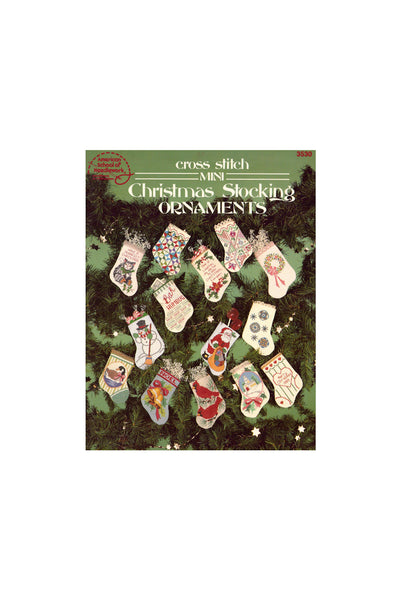 Christmas Stocking Ornaments - Instant Download PDF 20 pages