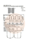PDF INSTANT DOWNLOAD: 70s Batwing Caftan with V-Neckline and Shaped Hemline, Bust 31.5-32.5 (80-83 cm), Butterick 4896, Vintage Sewing Pattern Reproduction